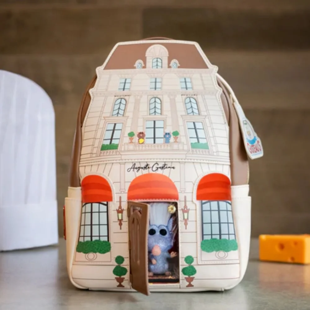 Ratatouille Remy Funko Pop! and Gusteau's Loungefly Mini Backpack Bundle
